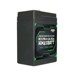 6.4V 4500mAh LiFePO4 battery pack with smart BMS