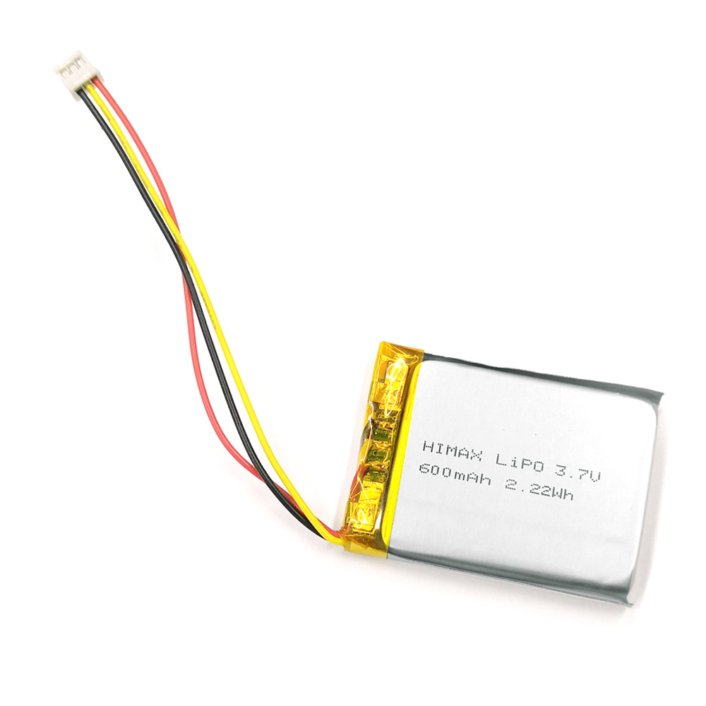 3.7V lithium polymer battery 600mah
