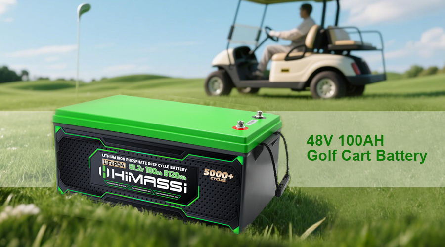 48v lithium golf cart battery