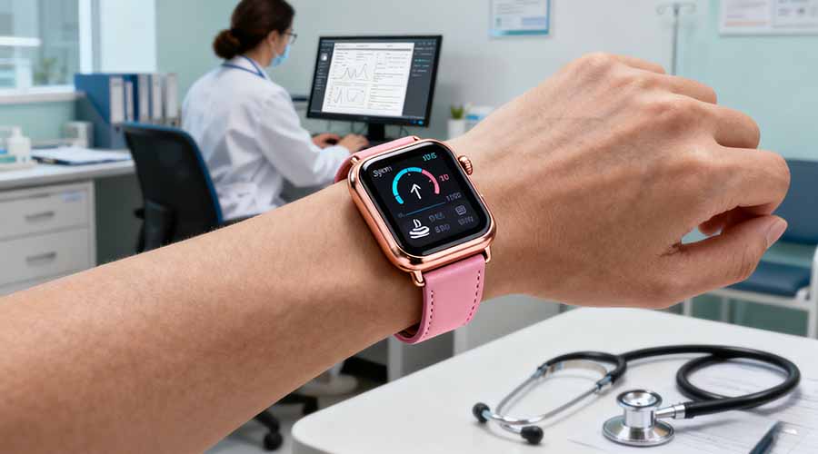 wearable device wrist