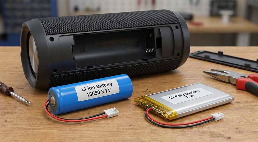 Common Speaker Battery Types Explained