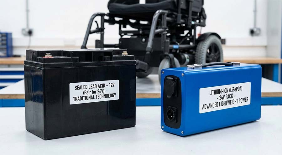 lead acid vs lithium battery appearance