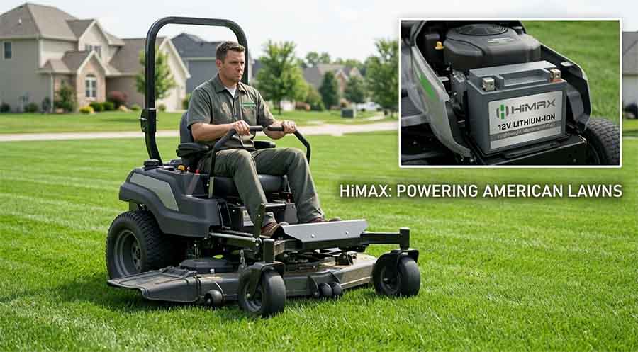 HiMAXBATT riding mower power