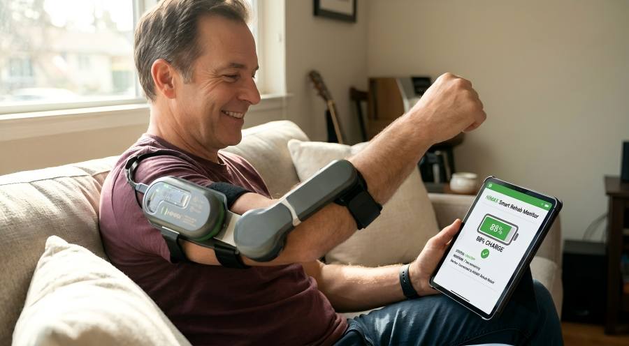 HiMAXBATT Home Rehab Robot Success Case