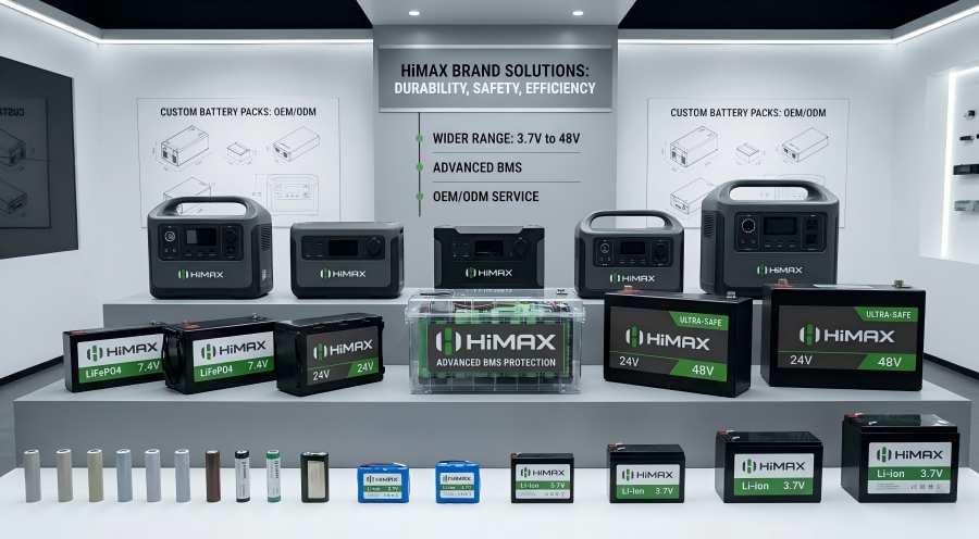 HiMAXBATT Premium Camping Battery Solutions Showcase