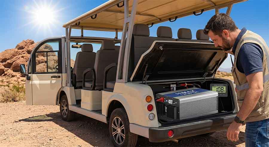 HiMAXBATT Custom Solutions In Extreme Desert Conditions