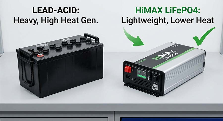 Lead Acid Vs HiMAXBATT Lifepo4
