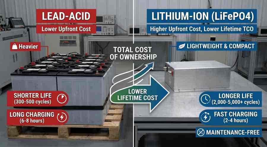 HiMAXBATT Patrol Battery Types Comparison