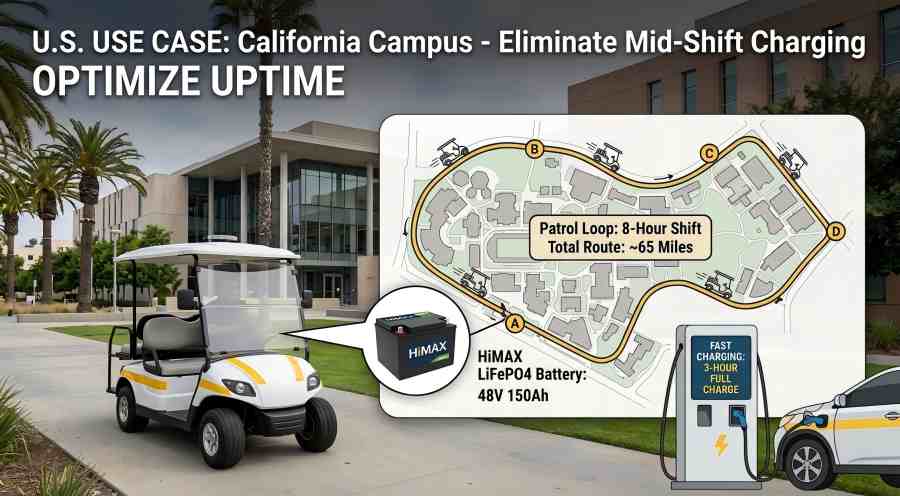 HiMAXBATT Patrol Fleet Campus California