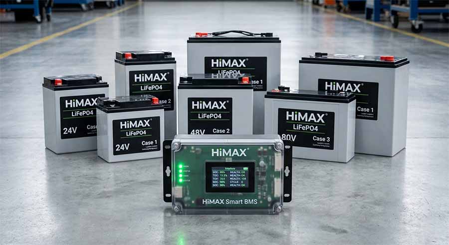 HiMAXBATT Smart Bms Modular Forklift Batteries