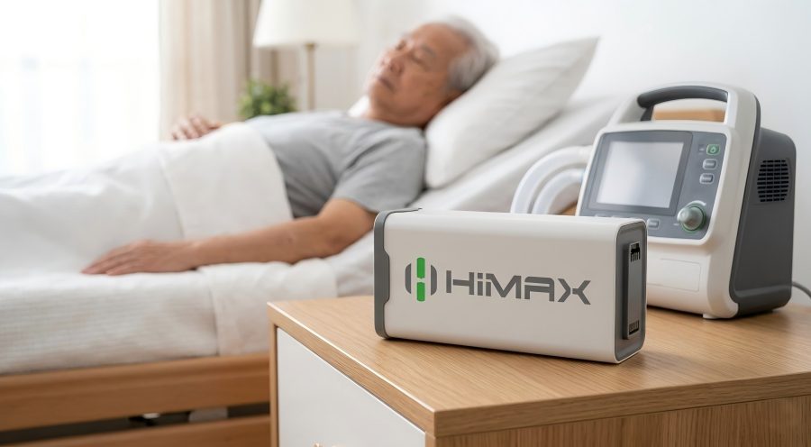 HiMAXBATT Ventilator Battery Overview