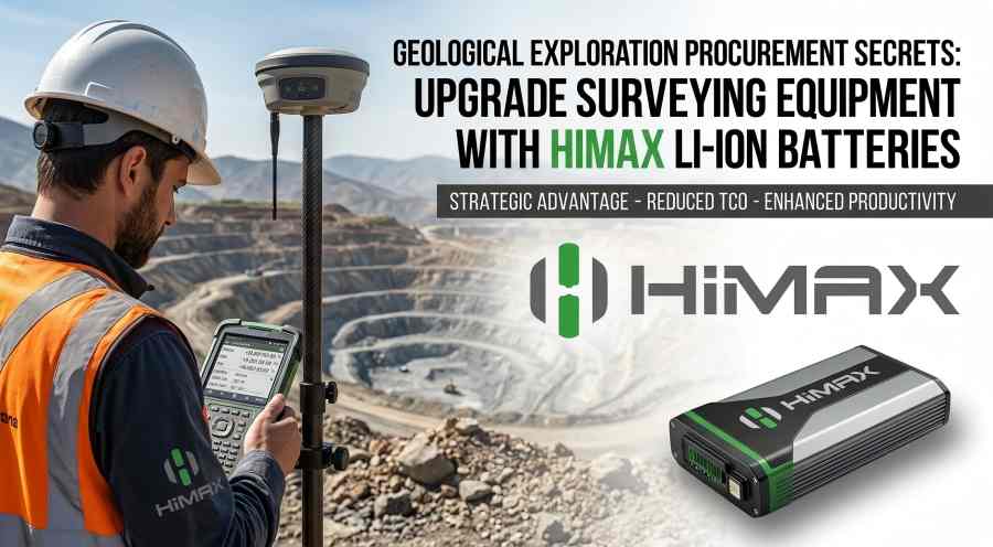Blog Thumbnail Geological Exploration HiMAXBATT Li Ion Advantage