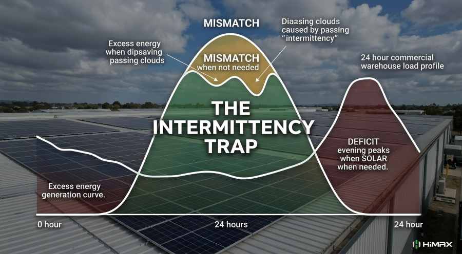 Commercial Pv Intermittency Trap Diagram