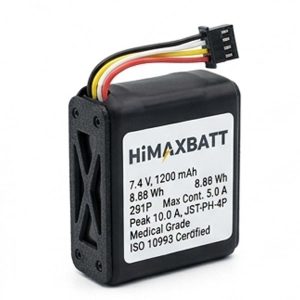 Himaxbatt 7.4V Lipo Bionic Hand Battery Front View