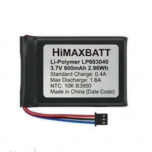 Himaxbatt Lp603040 Battery Compliance Label Safety Markings