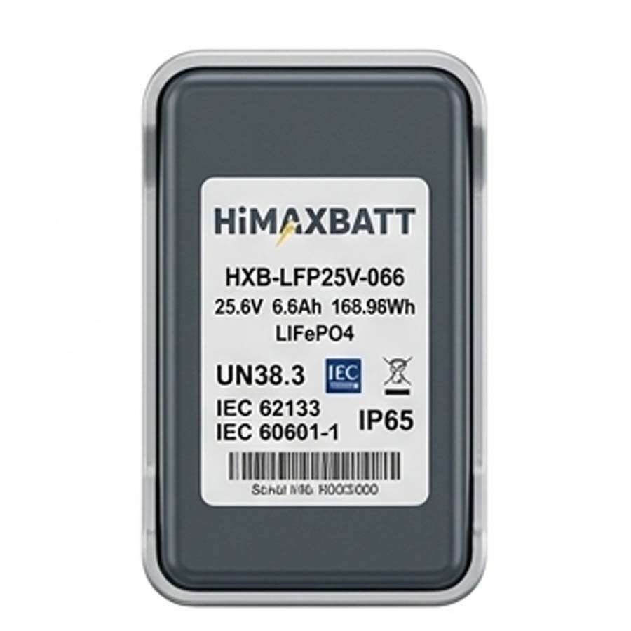 Himaxbatt 25V 6Ah Rehabilitation Robot Battery Angle View