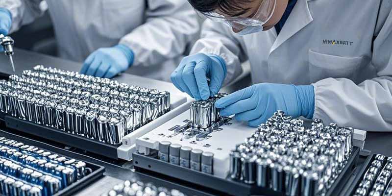 HiMAXBATT Lithium Cell Battery Pack Assembly Workshop