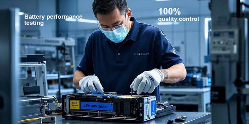 HiMAXBATT Lithium Battery Module Mass Production Factory