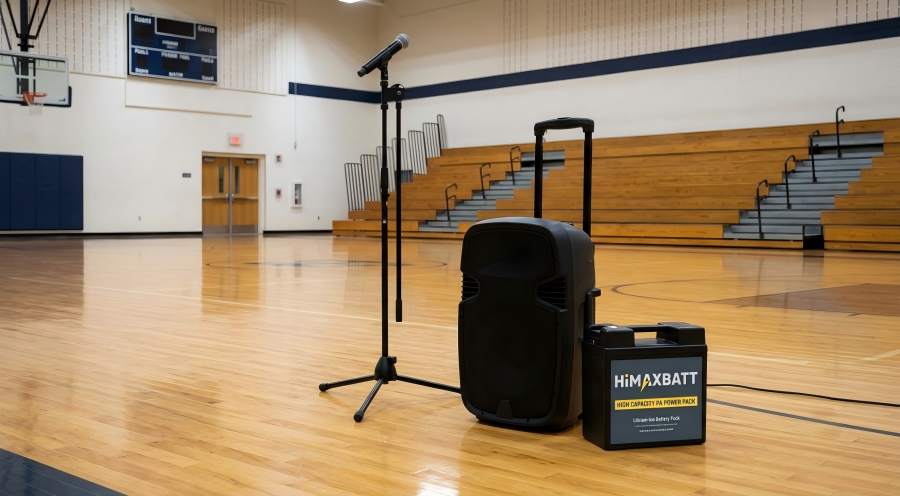 Gymnasium Portable Pa System Battery Pack
