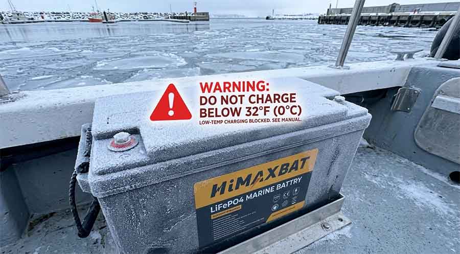 Lifepo4 Cold Charging Warning