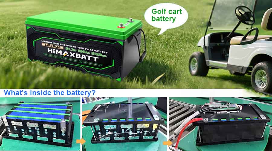 48V Lifepo4 Golf Cart Battery_