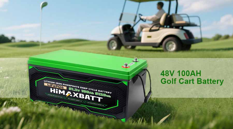 48V Lithium Golf Cart Battery_