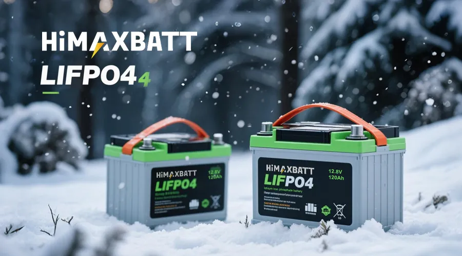 Himaxbatt Cold Weather Lifepo4 Battery 12V 120Ah