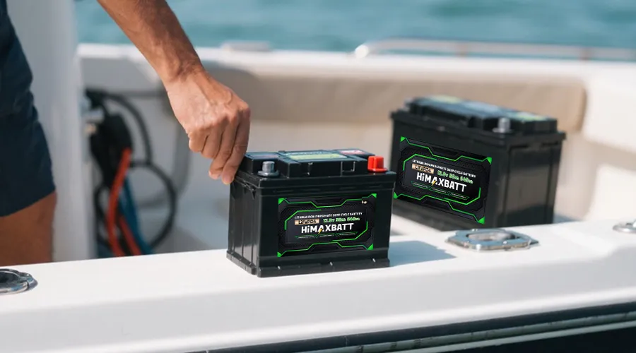 Lifepo4 Deep Cycle Marine Battery Installation