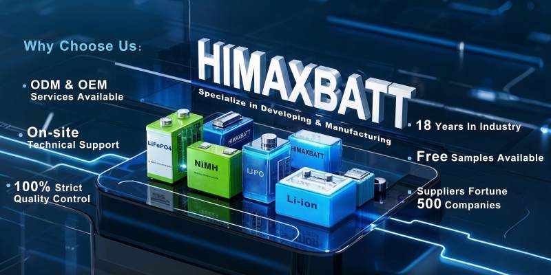 HIMAXBATT Lithium-ion Batteries