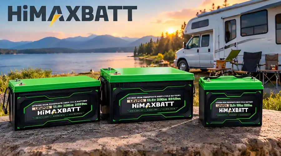 HiMAXBATT LiFePO4 battery solutions for RV and motorhome power systems