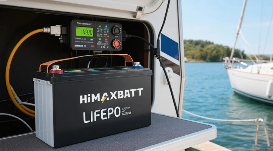 HiMAXBATT 12V Marine & RV LiFePO4 Battery