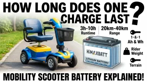 Mobility Scooter Battery Range Explained Thumbnail