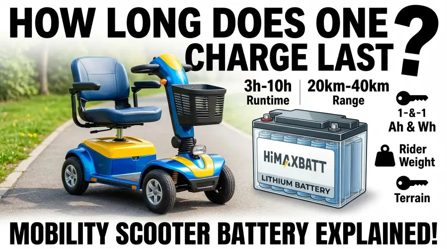 Mobility Scooter Battery Range Explained Thumbnail
