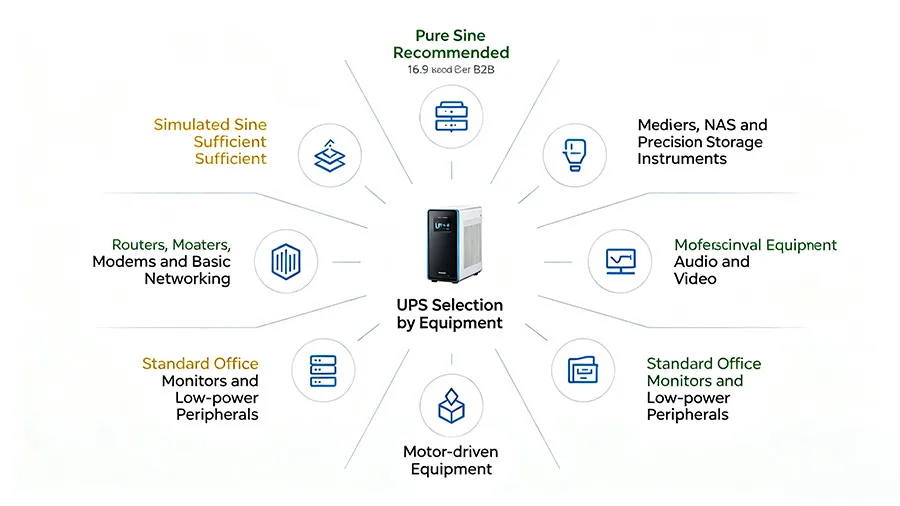 Ups Equipment Selection Infographic 16X9 V2