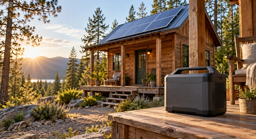 Cabin Solar Generator vs. LiFePO4 Battery Bank: Cost, Runtime, Expansion