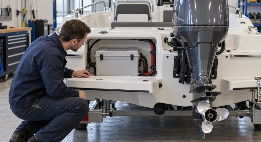 Electric Outboard Batteries Prevent Voltage Drop and Sudden Shutdowns Image 3